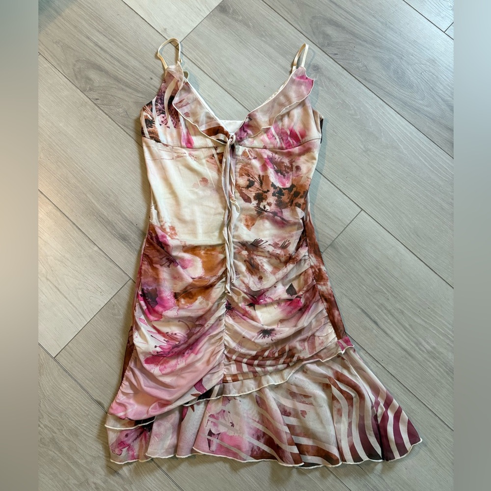 TIGER MIST pink floral summer dress